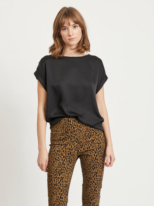 Juoda moteriška palaidinė, Vila Clothes