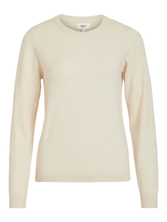 Dramblio kaulo spalvos megztinis, Vila Clothes